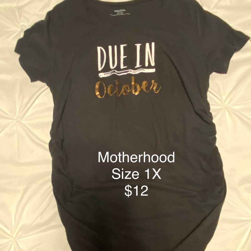 Due in October -maternity